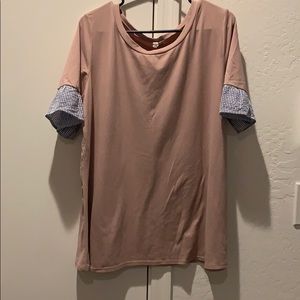 Pink Maternity Shirt